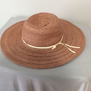 Dusty pink Lauren Conrad floppy hat